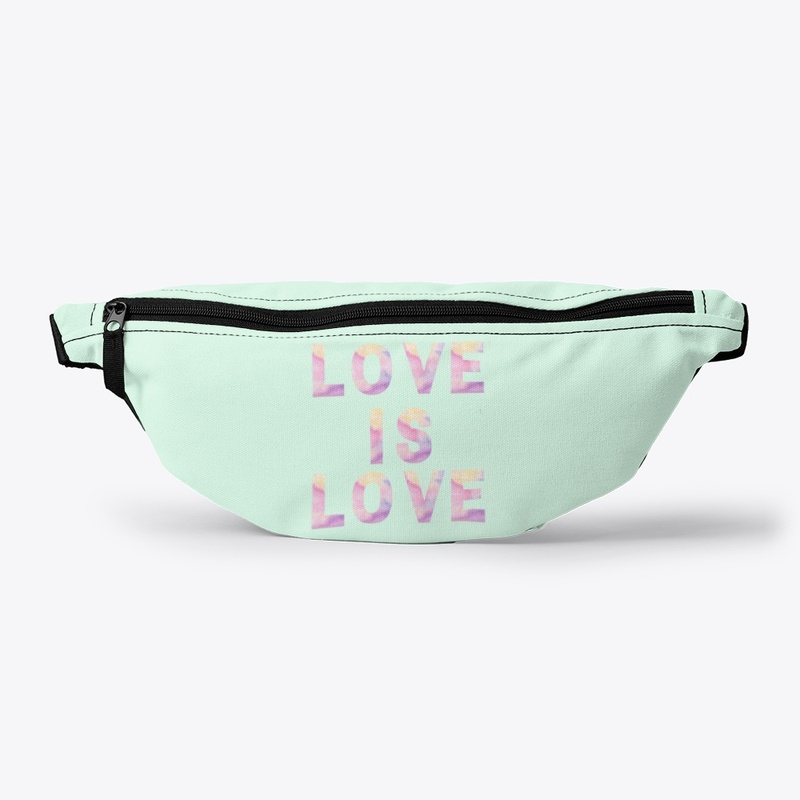 Love Is Love - Watercolour Pride