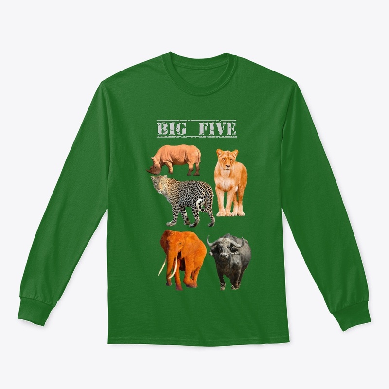 BIG FIVE WILDLIFE SAFARI TSHIRTS