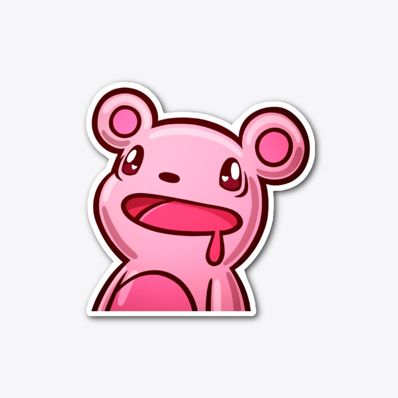 Drool Bear Sticker