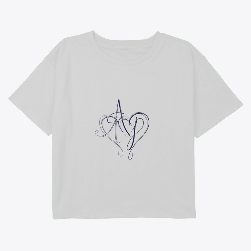    Minimalist Custom Heart Tee Design