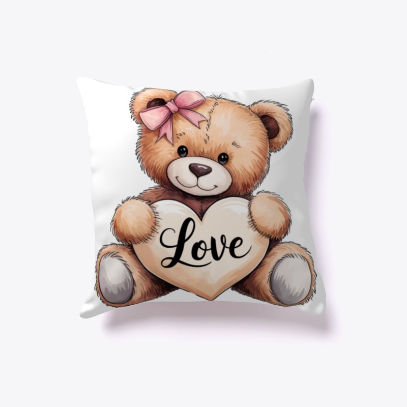 Cuddly Valentine’s Day Elegant Bear