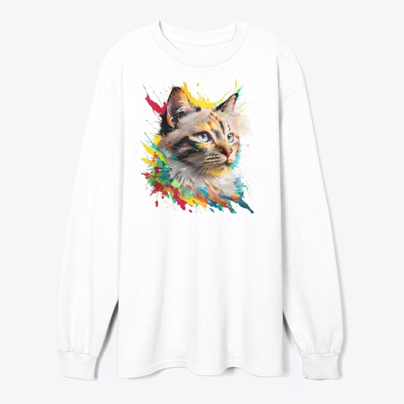 Cat T-shirt Design