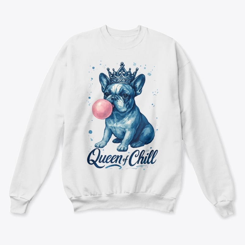 Queen of Chill Bulldog Tee