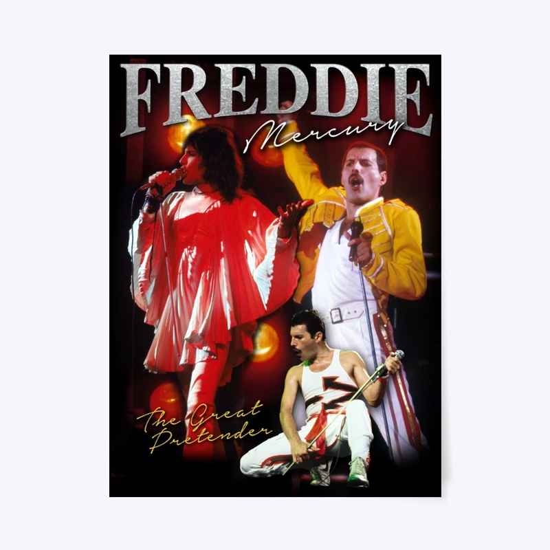 Freddie Mercury Official The Great Pretender Homage