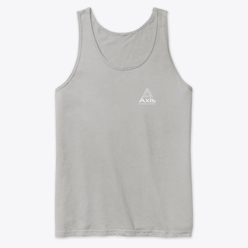 Axis White Logo Tank Top
