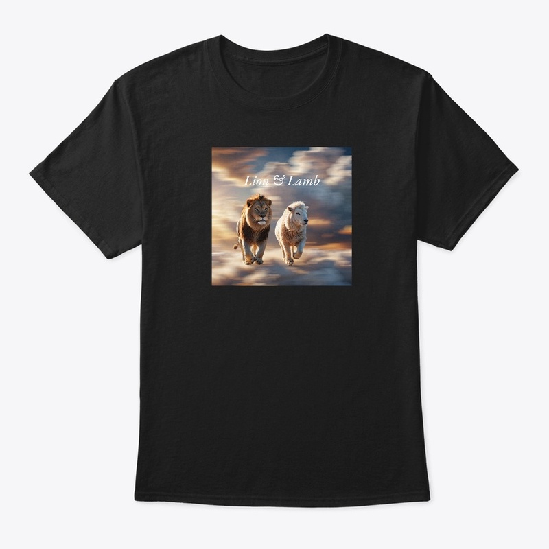 Lion and Lamb running 