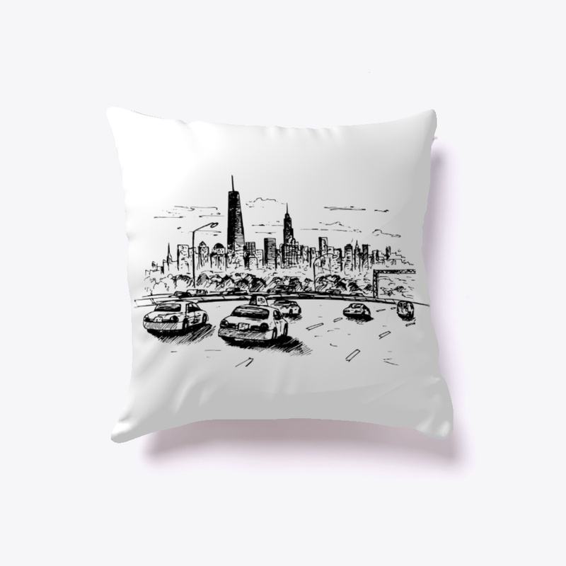 To New York Pillow