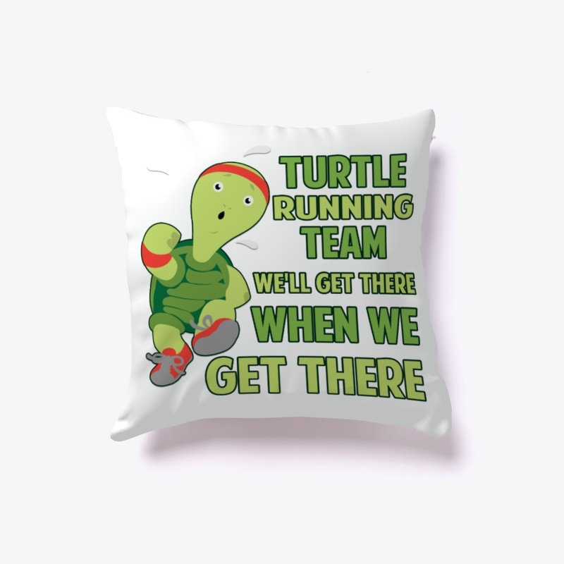 Turtle Running Team Funny Gift