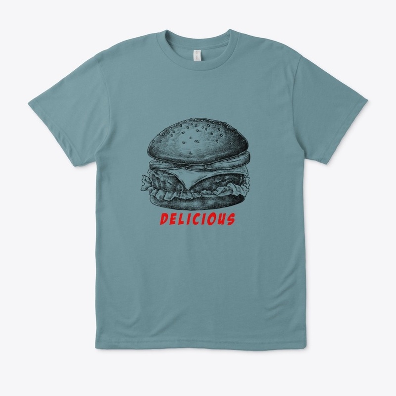 funny burger t-shirts