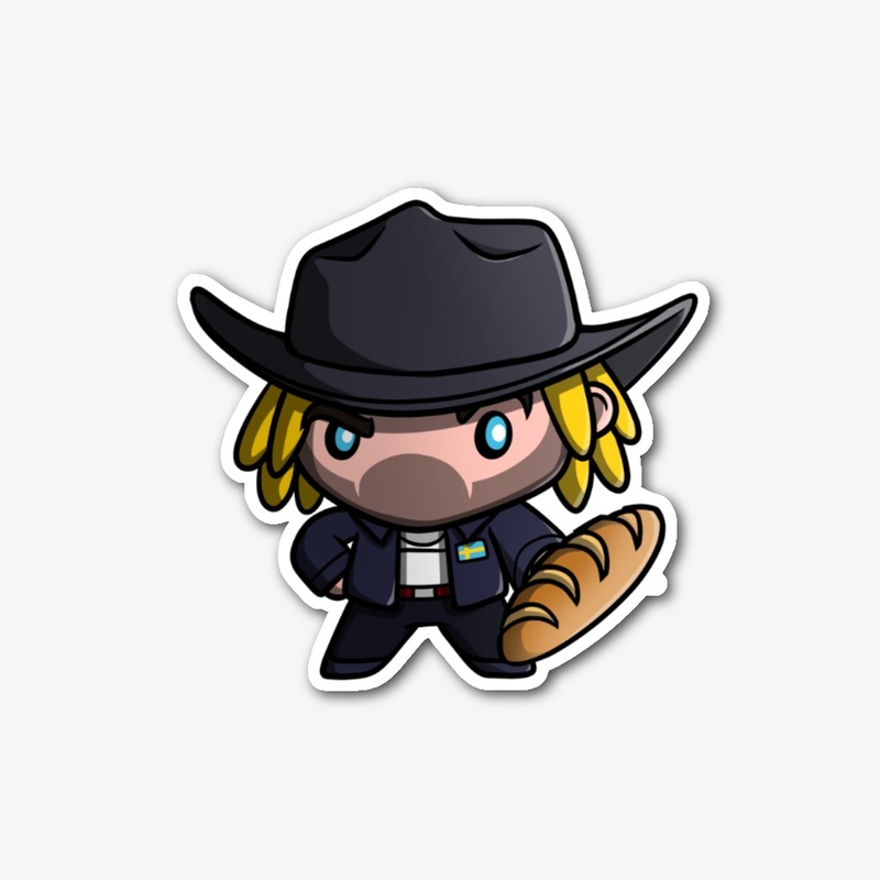 Lil Cap Chibi Sticker
