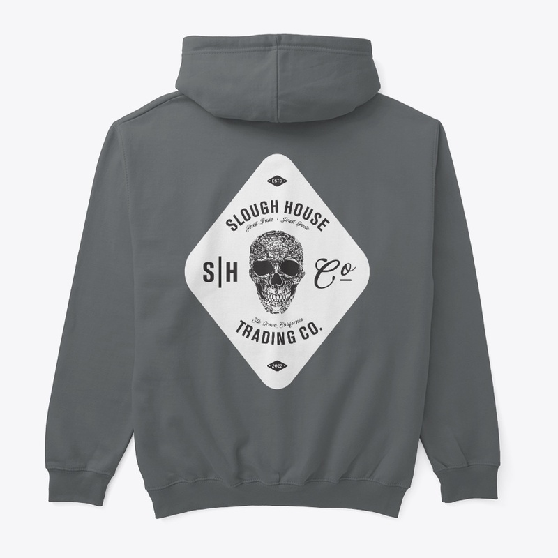 Slough House Trading Co Skull Badge
