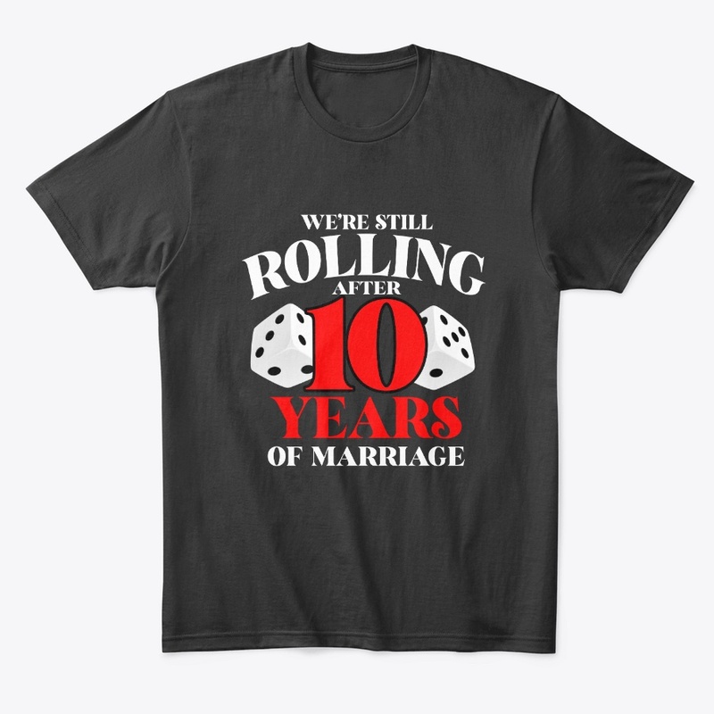 Couples Married 10 Years Funny  T-shirts