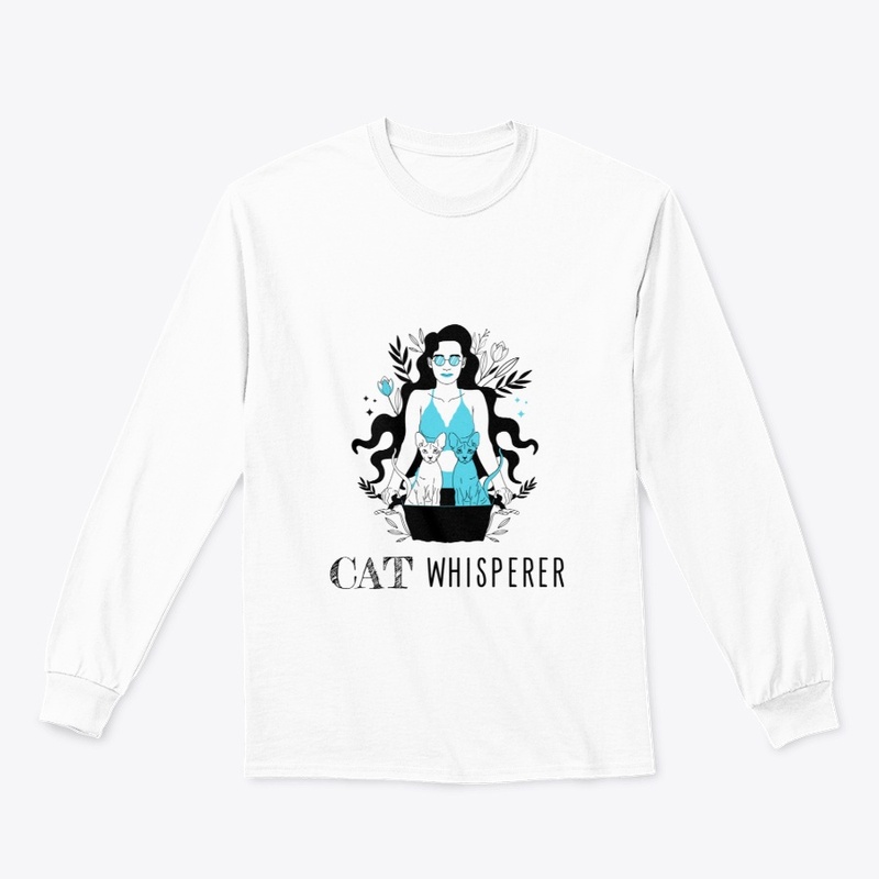 Cat Whisperer Design | Cat Tee