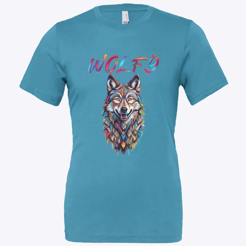 Colored Wolf