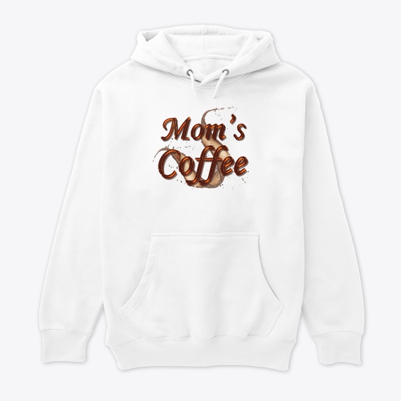 Mom's Coffee Typography
