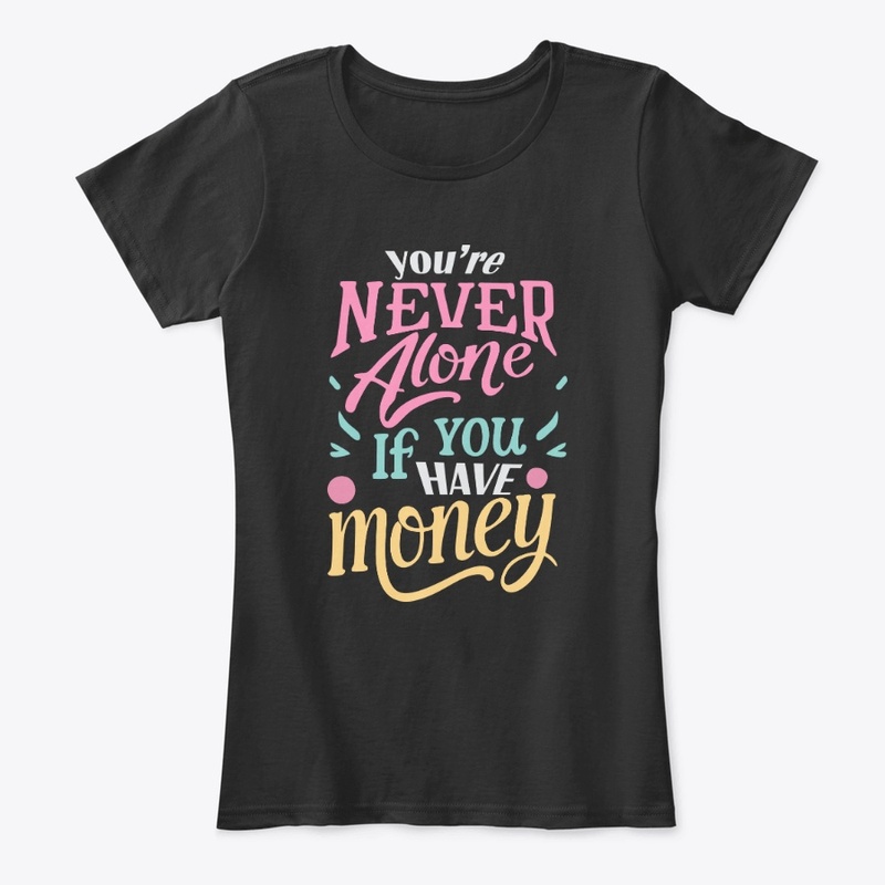 NEVER ALONE T SHIRT 