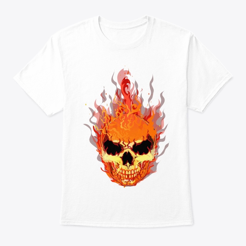 Blazing Skull Tee