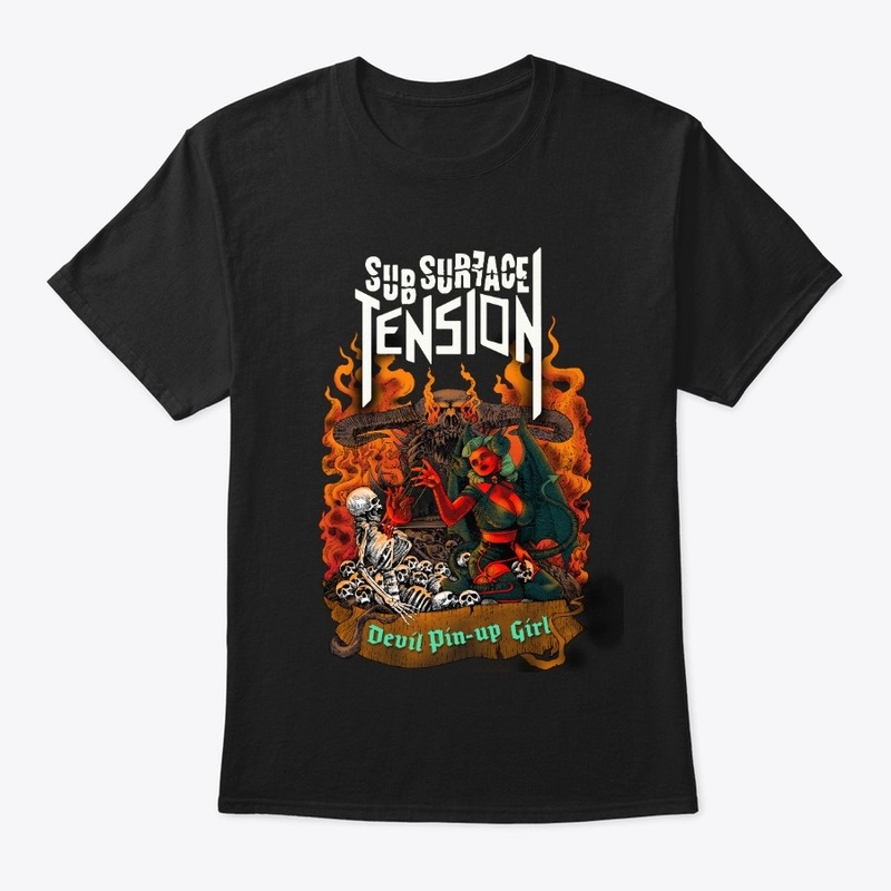Subsurface Tension Devil Pin-up Girl Tee