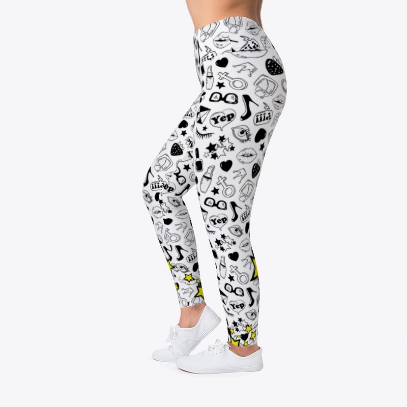 Chic Colorful Leggings