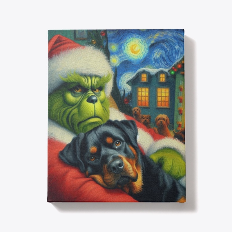 A Rottweiler's Christmas Eve