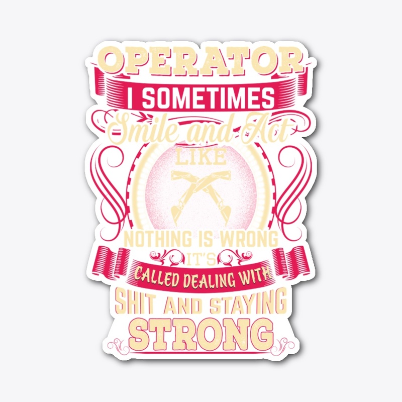Operator Staying Strong Hoodie