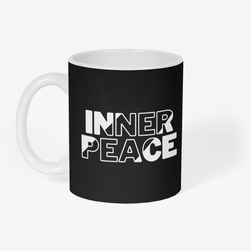 INNER PEACE typography-Black