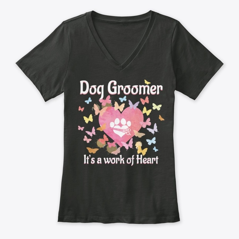 Cute Dog Groomer Pillow
