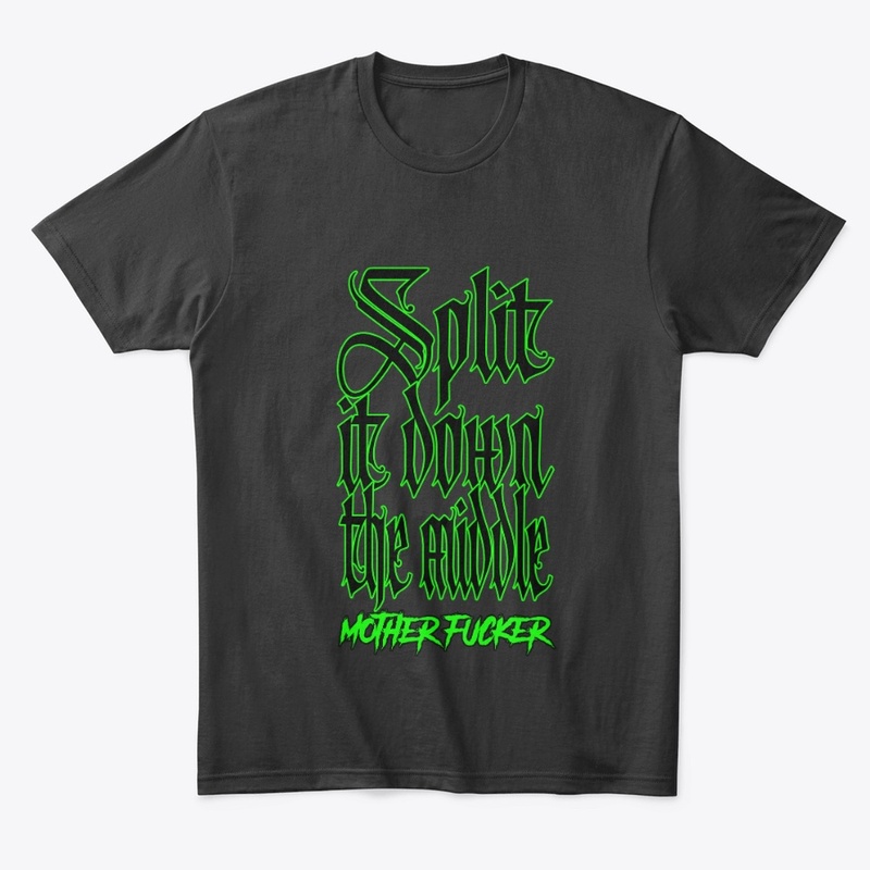 Split it down the middle logo