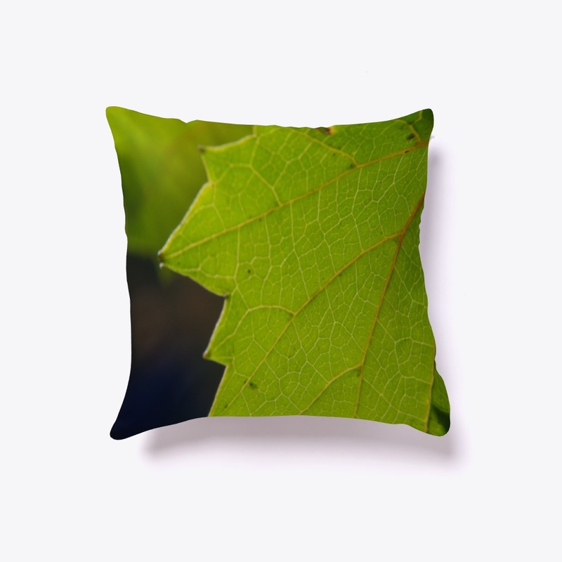 green leaf macro