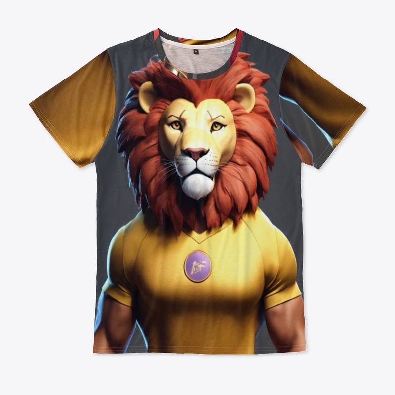 Stylish Lion Head Tishirt 
