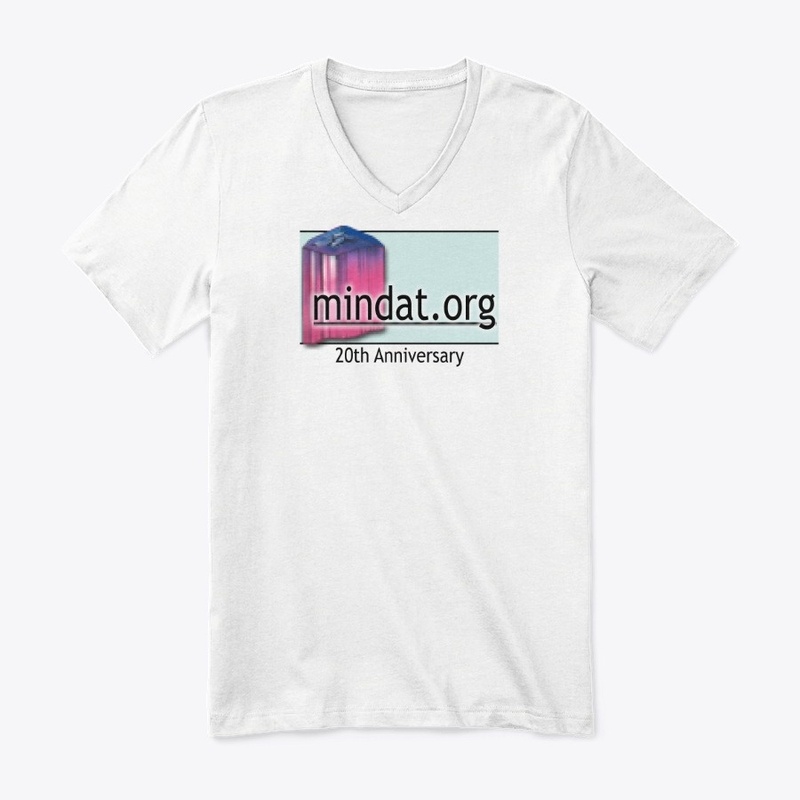 Mindat.org 20th anniversary design