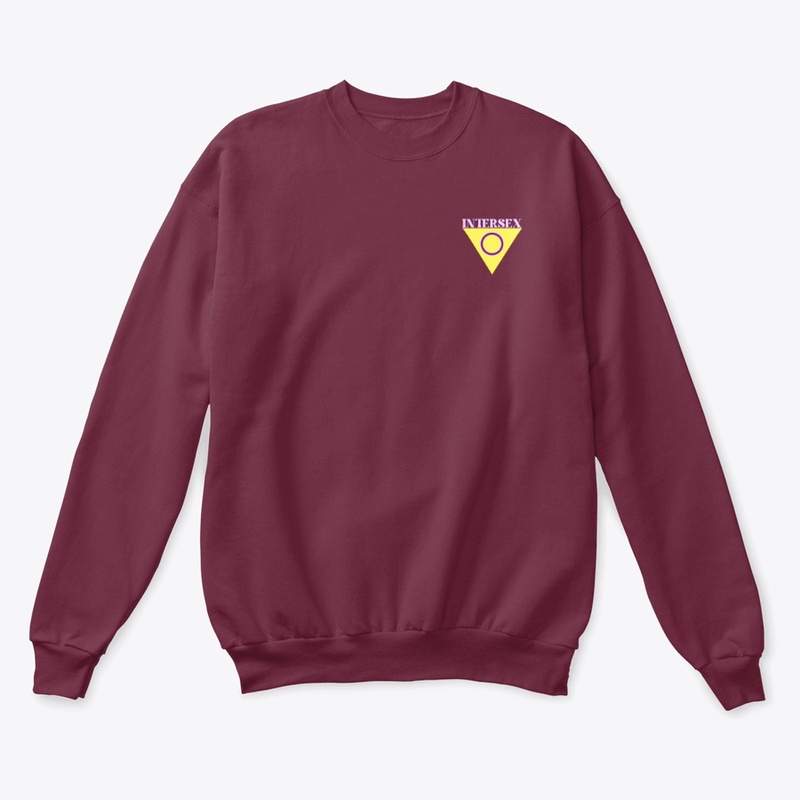 Intersex Pride Flag Triangle - Corner