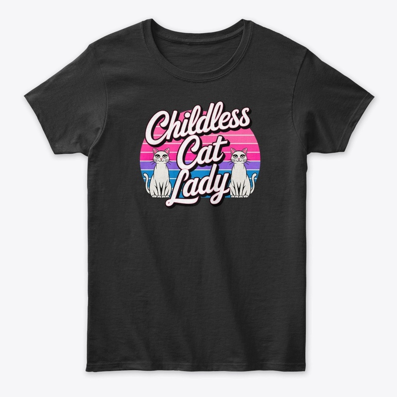 childless cat lady shirt