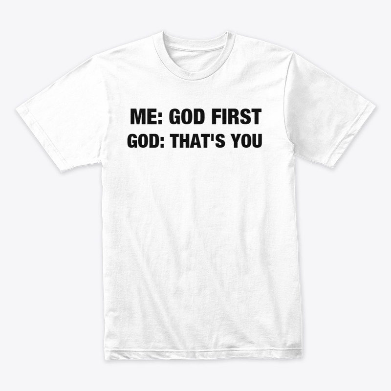 GOD FIRST