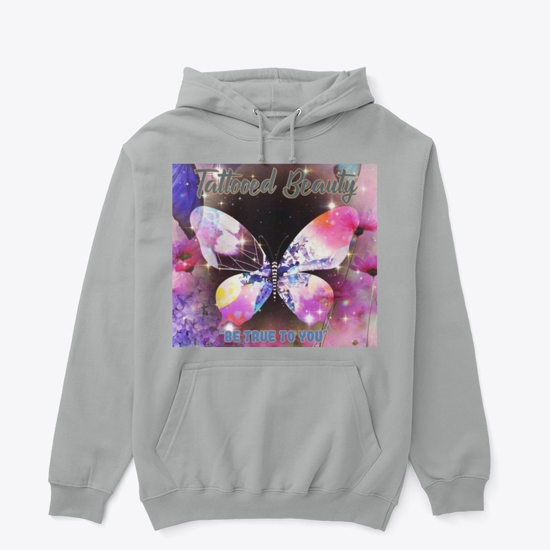 "Tattooed Beauty" Cropped Sweatshirt