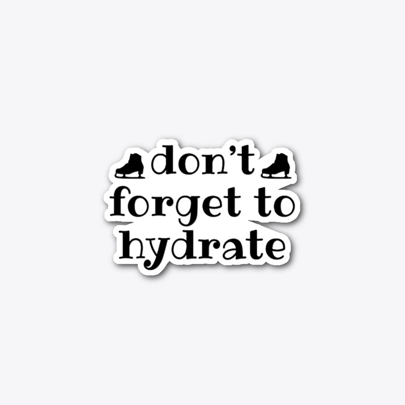 Hydrate Sticker