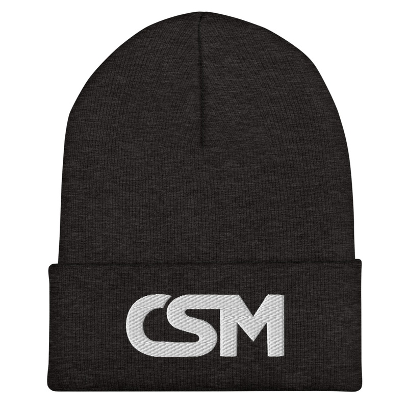 CSM Embroidered Beanie