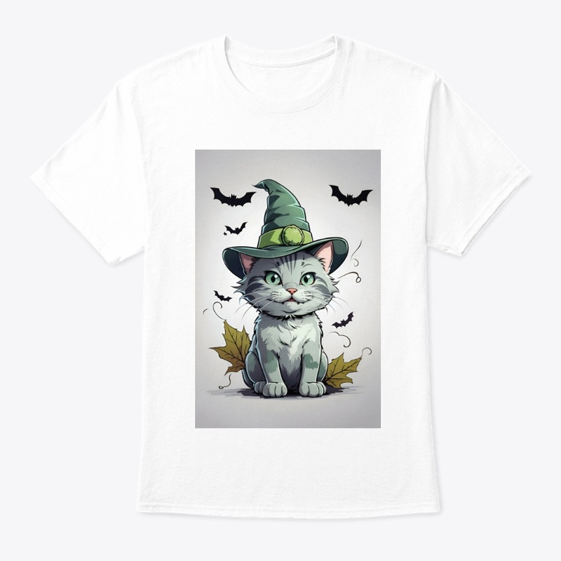 cat on halloween