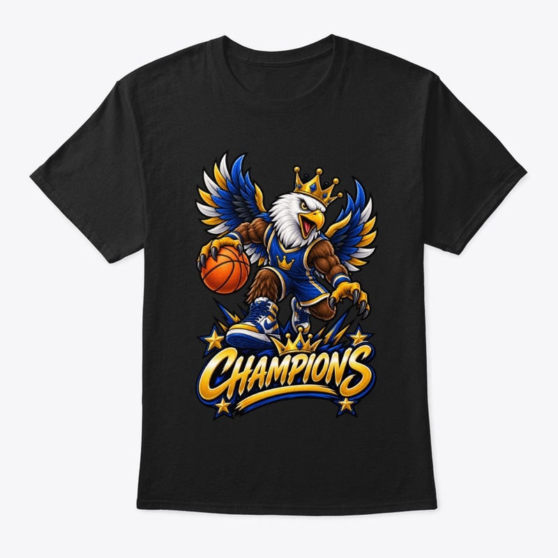 Champions Eagle Basketball Mascot 