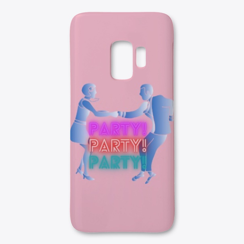 Lets party  phone case