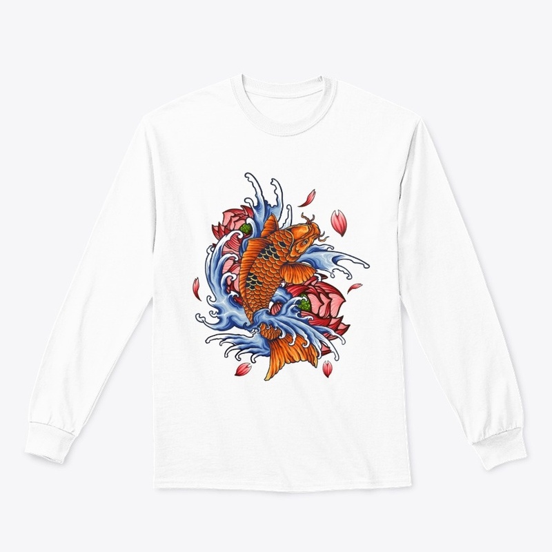 Splashing fish