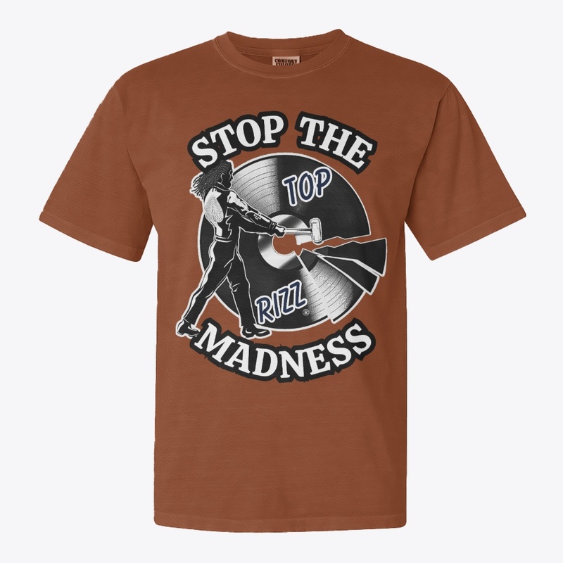 TOP RIZZ - STOP THE MADNESS - SILVER