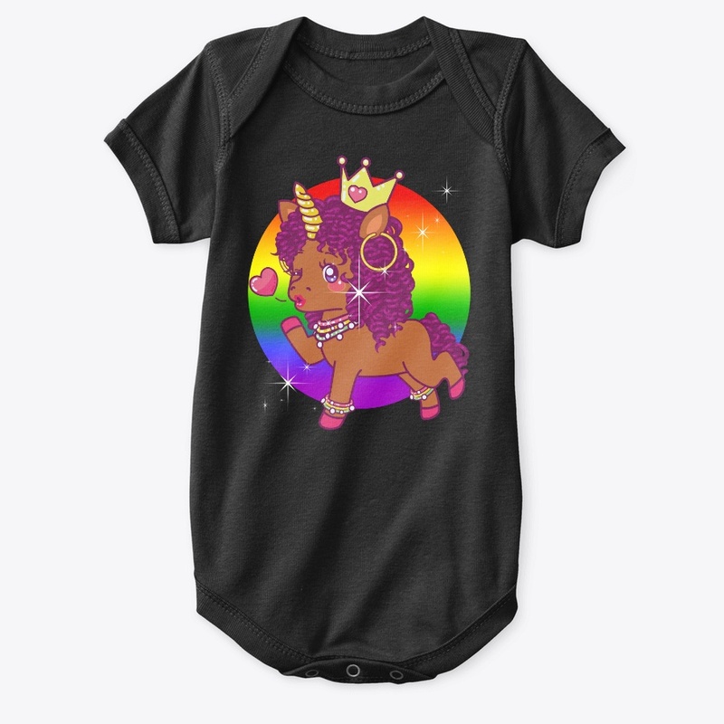 Afro Unicorn Black Girl Magic