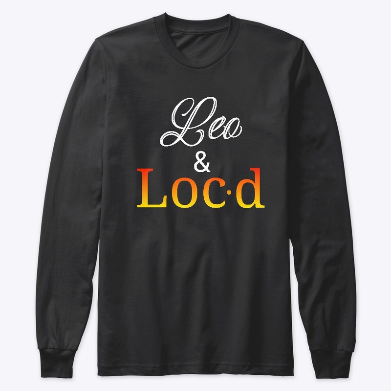Leo & loc'd zodiac tee shirt