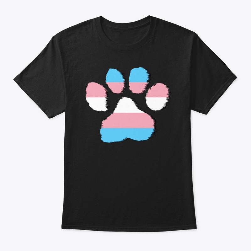 Transgender Pride Paw