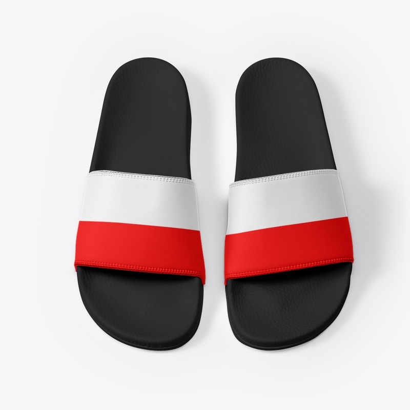 Polish Flag Sandals