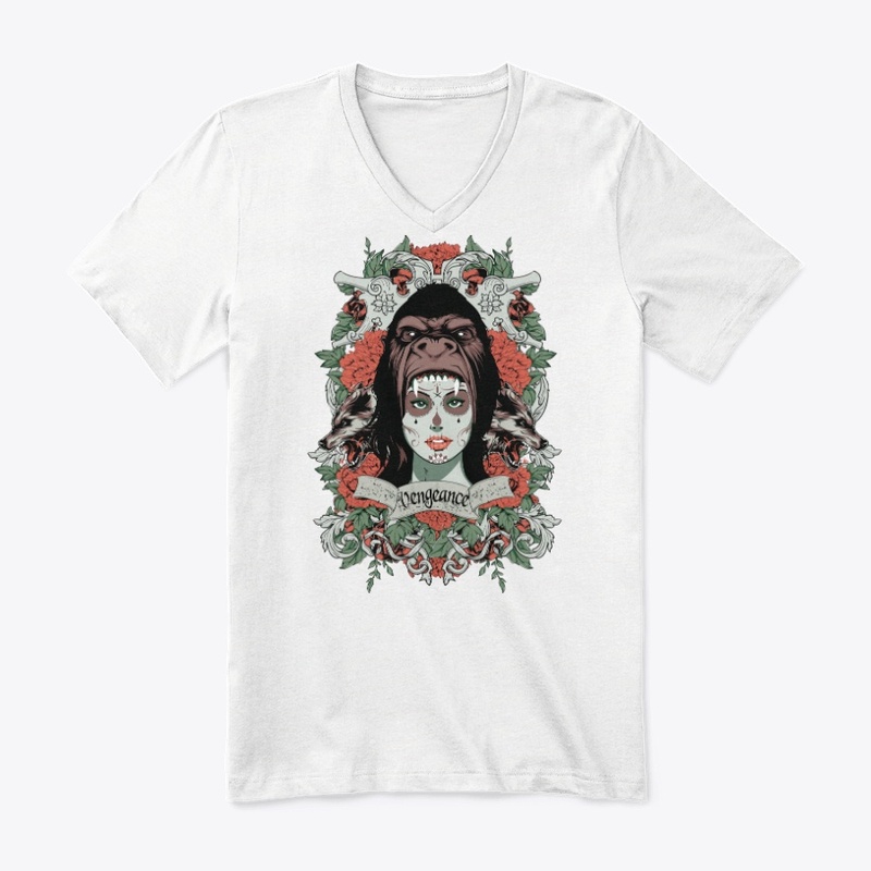Craze Uk | Gorilla Woman Vengeance Tees
