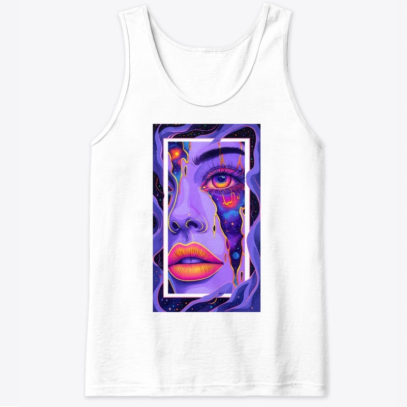 Purple Trippy Girl