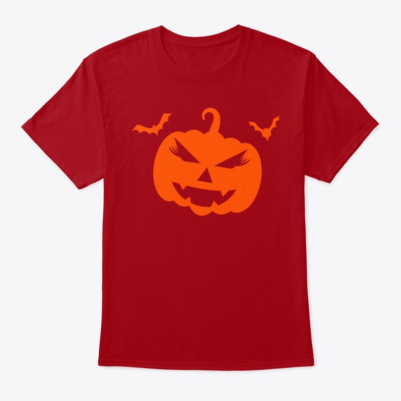 Halloween Pumkin Design for Girls