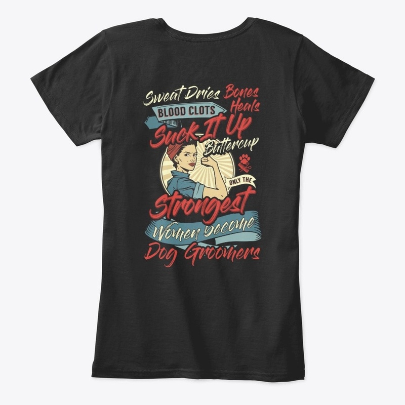 Strong Dog Groomer Hoodie